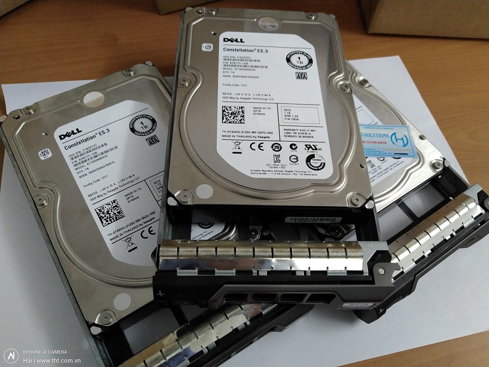 0T4XNN Dell HDD 1TB SATA 6G 7.2K 3.5″