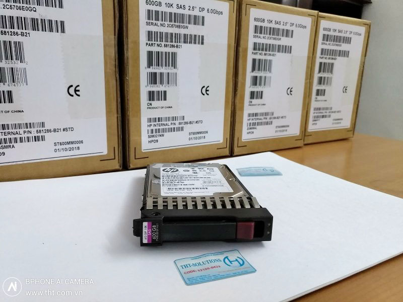 507129-014 HP 600GB 2.5″ SFF 6G SAS 10K